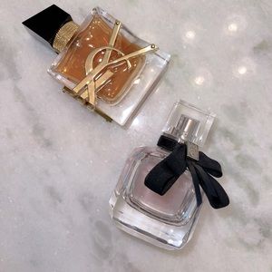 Yves Saint Laurent 2 perfumes LIBRRE and Mon Paris Eau de Parfum 30 ml